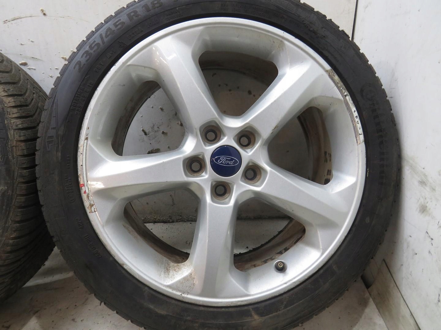 ALUFELGI FELGI OPONY 235/45 R18 5X108 ZIMA MONDEO MK5 Odsadzenie (ET) 55