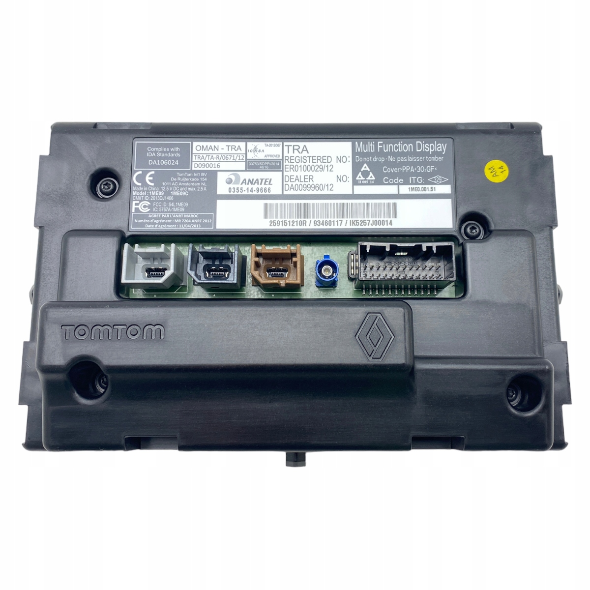 oe дисплей навигации renault TRAFIC III MASTER opel VIVARO b