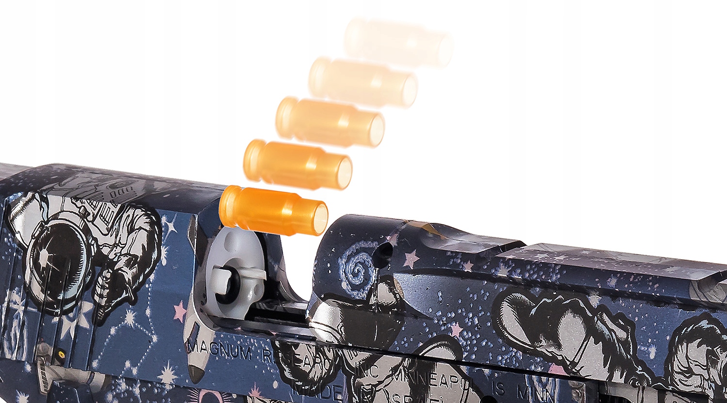 PISTOLET COLT BEZPIECZNE NABOJE PIANKI EVA STRZAŁKI WYPADAJĄCA ŁUSKA Rodzaj pistolety