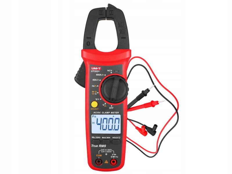 УНИВЕРСАЛЬНЫЙ КЛЕЩИ ТОК UNI-T UT203+