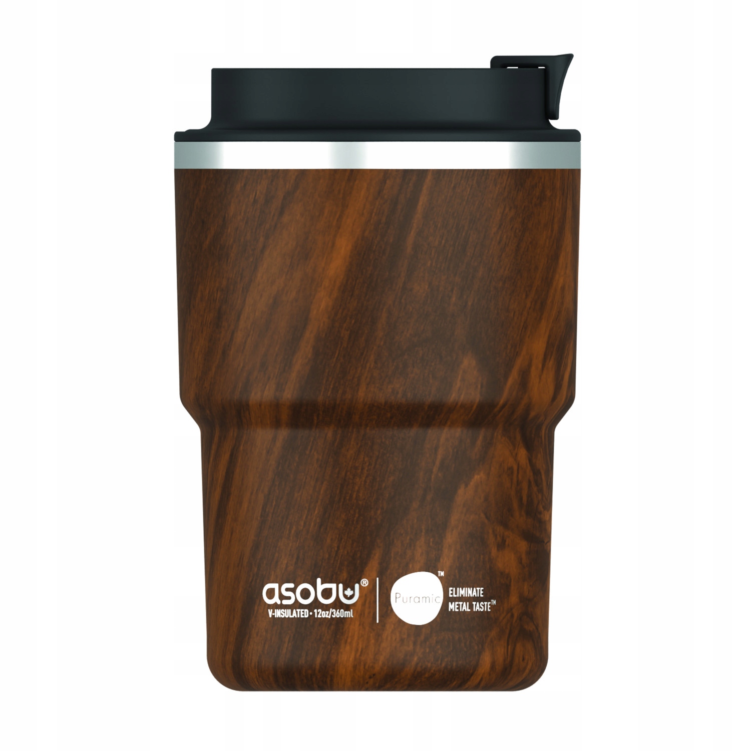Hrnek Asobu termoláhev termoska Mini Pick Up 355 ML Puramic keramická