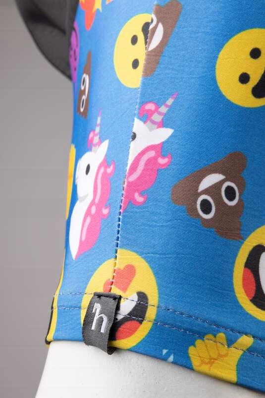 HORZE maska ELASTIC emoji print 24H [R Pony] Rozmiar 1 (pony)