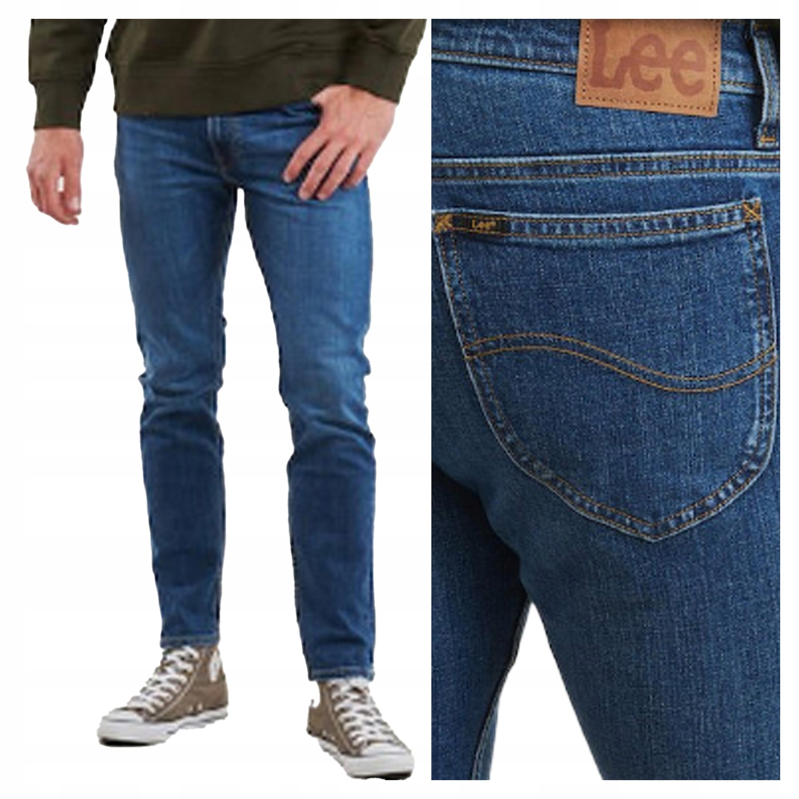 Lee Rider W33 L34 Pánské džínové kalhoty džíny Proste