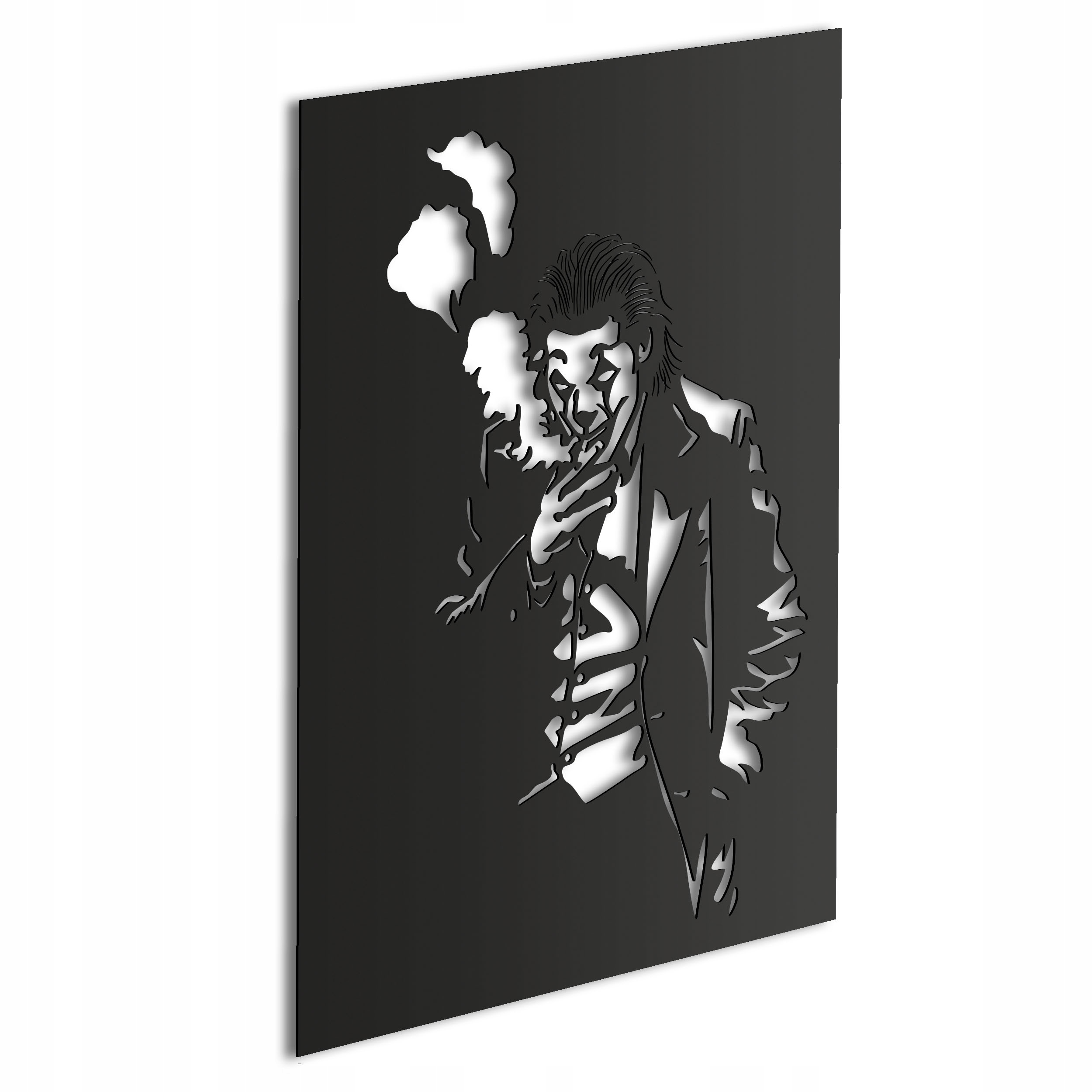Joker Dřevěný 3D obraz Dárek Dekorace interiéru