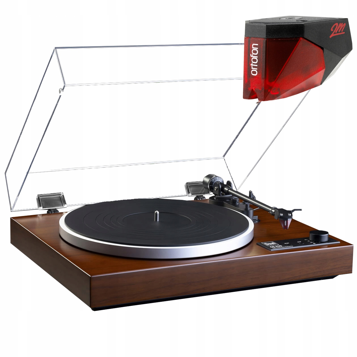 Dual Cs 429 Gramofon Automatyczny Belt-drive Wkładka Ortofon 2M Red Walnut