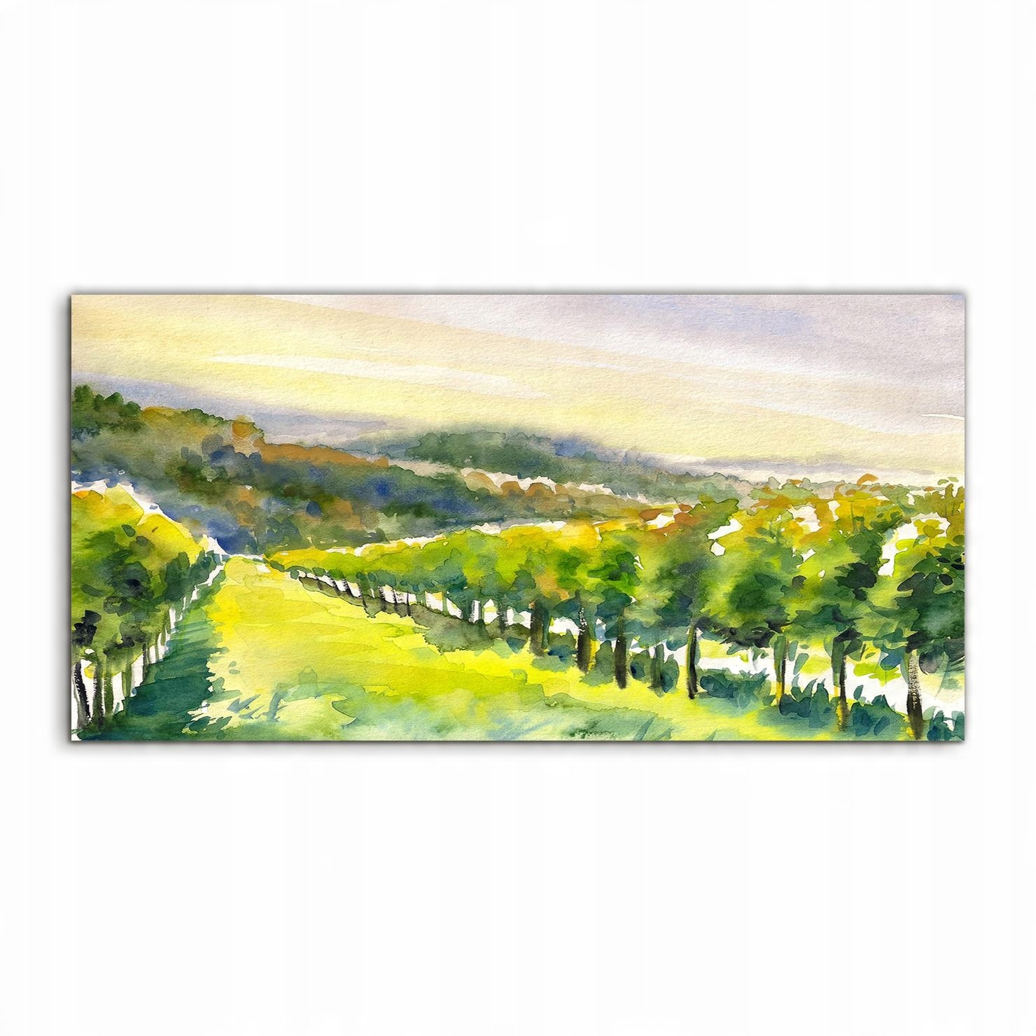 

Obraz 140x70 na ścianę Akwarele Toskania ścienny