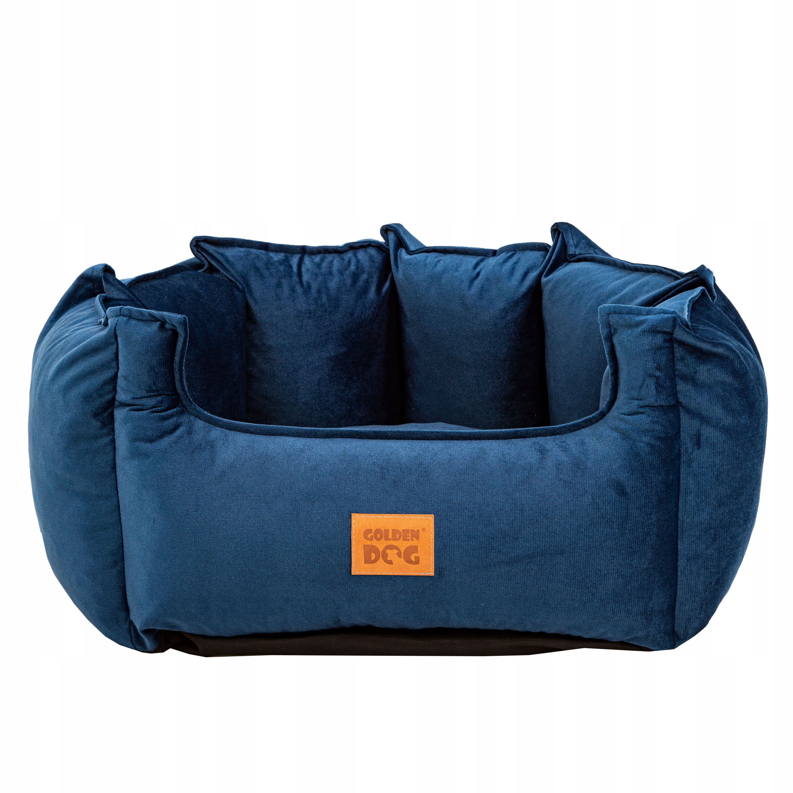 Levně Golden Dog Korona Lux Pelíšek , potah , postel pro psa Modrý S
