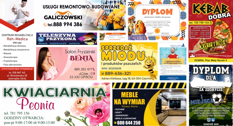 SZYLD reklama TABLICA REKLAMOWA pod wymiar PROJEKT Szerokość produktu 0.5 cm