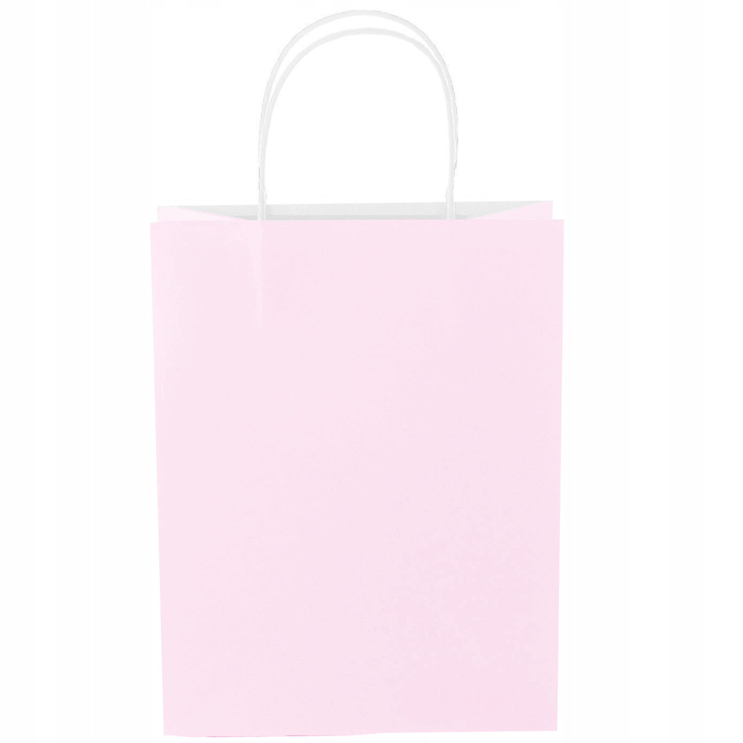 TORBA PAPIEROWA RÓŻOWA A5 225/80/180 25 SZT TOREBKA EKO NA PREZENT Marka ECOBAG