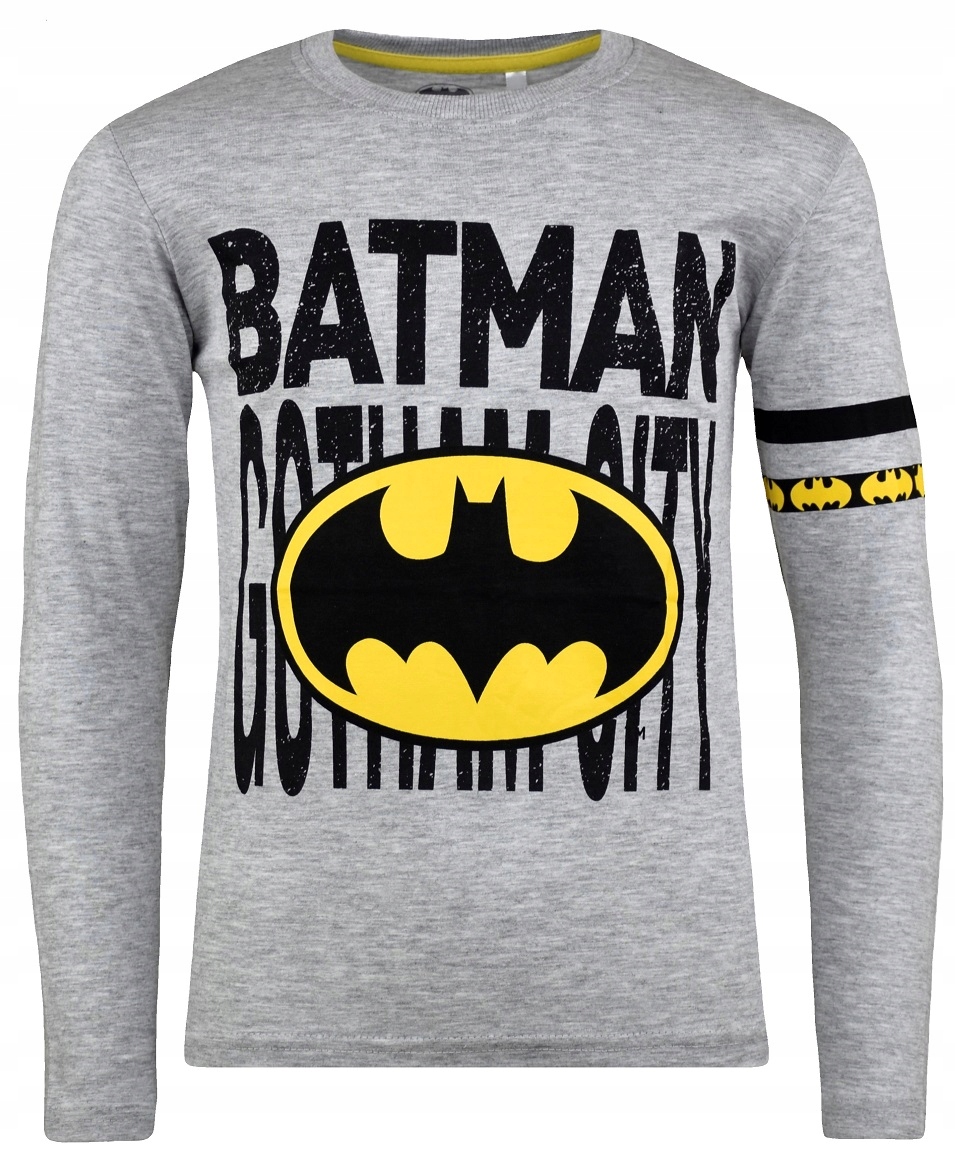 

bluzka t-shirt Batman długi rękaw koszulka 134