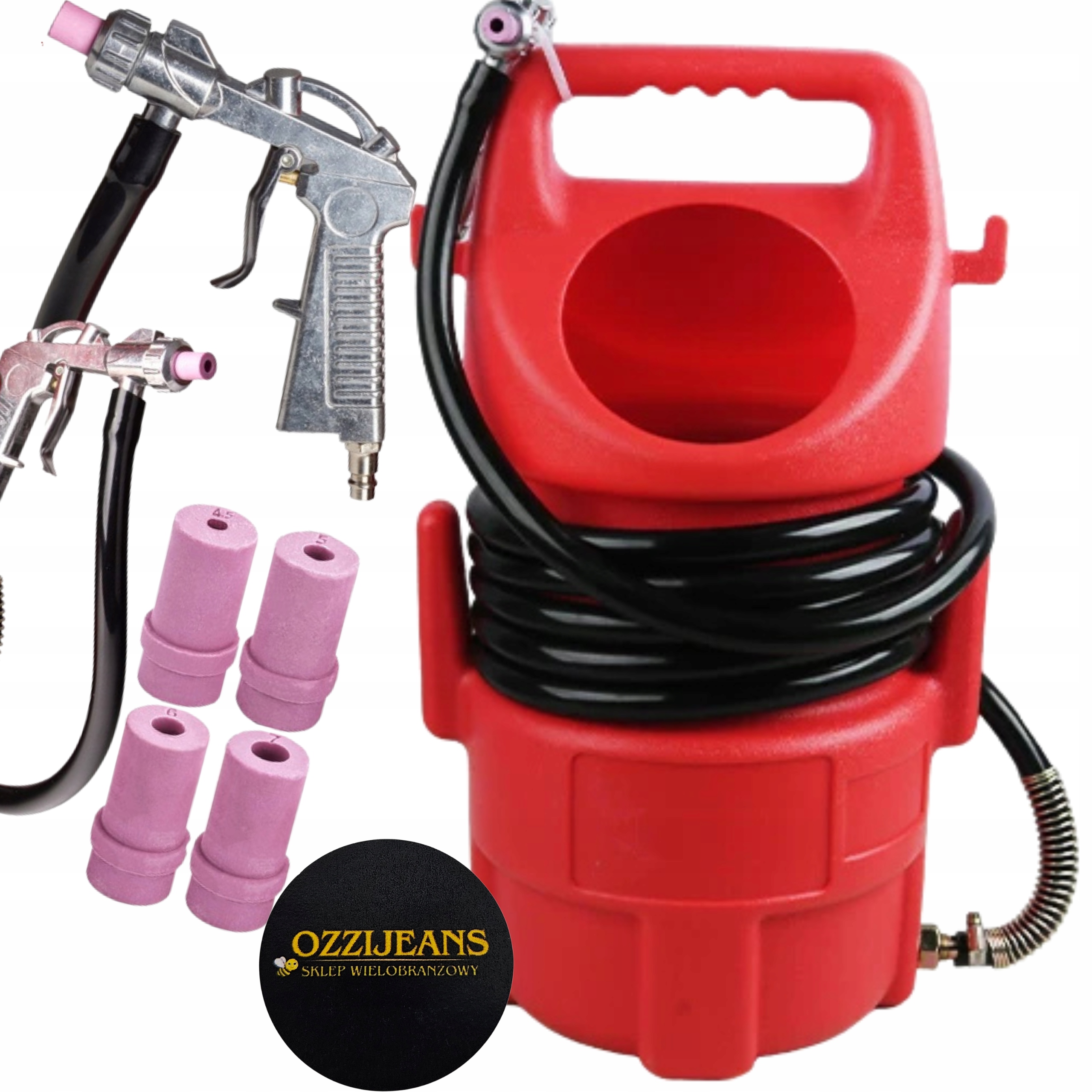 Pneumatická Sifonová Pískovačka 10 L, Čisticí Pistole Na Pískování