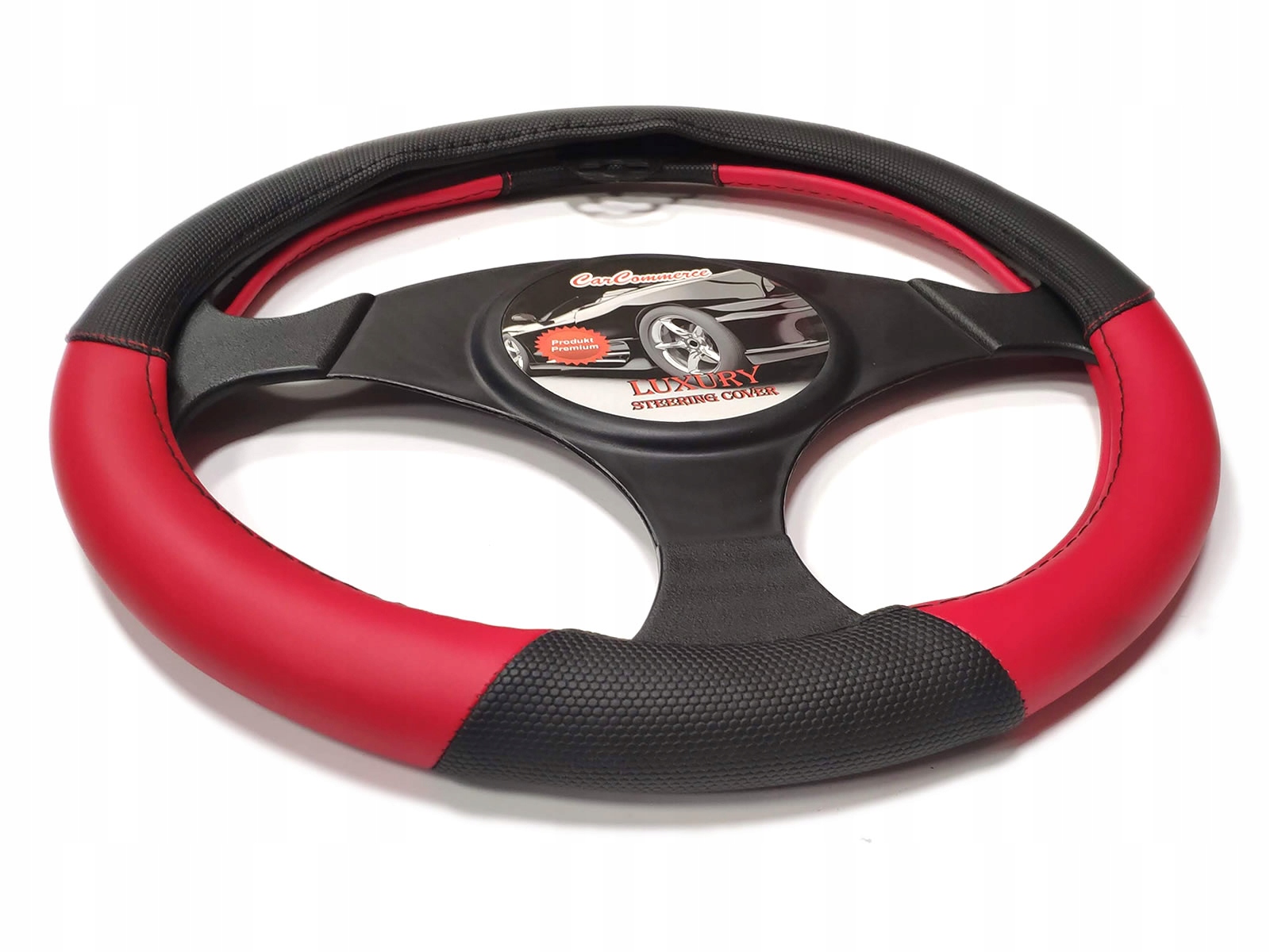 POKROWIEC NA KIEROWNICE M 37-39cm PREMIUM LUXURY Producent Carcommerce