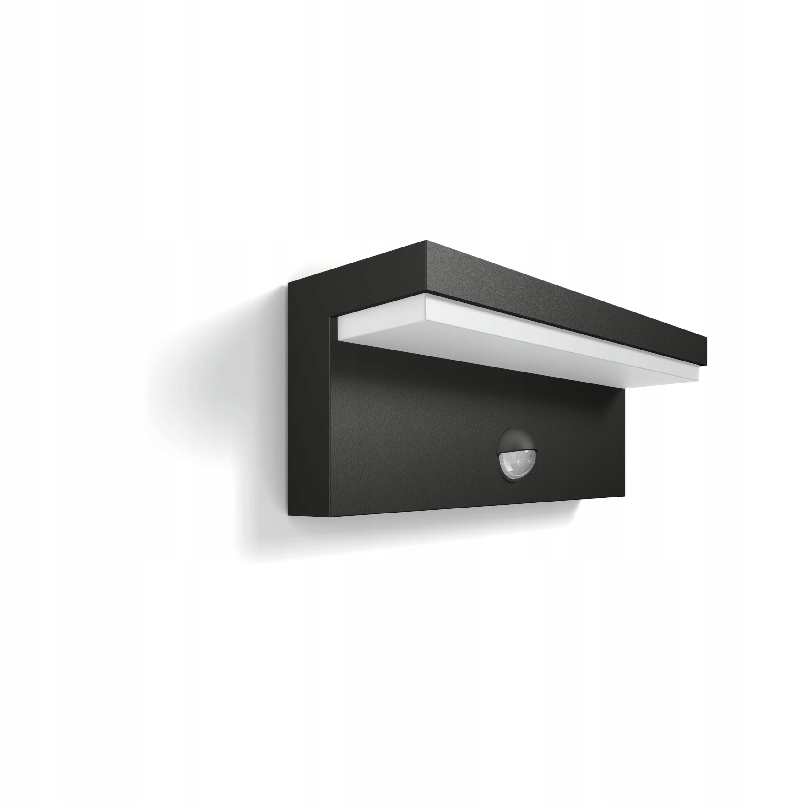 Philips Bustan Lampa Ścienna Z Czujnikiem Ruchu Antracyt IP44 9W 2700K — miniatura 3