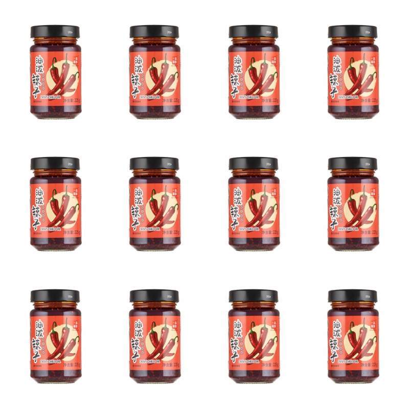 Ipincio Smažená chilli paprička v oleji 225 g X12