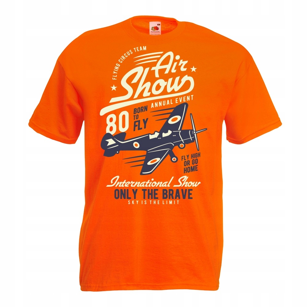 

Koszulka samolot siły powietrzne XXL pomarańczowa