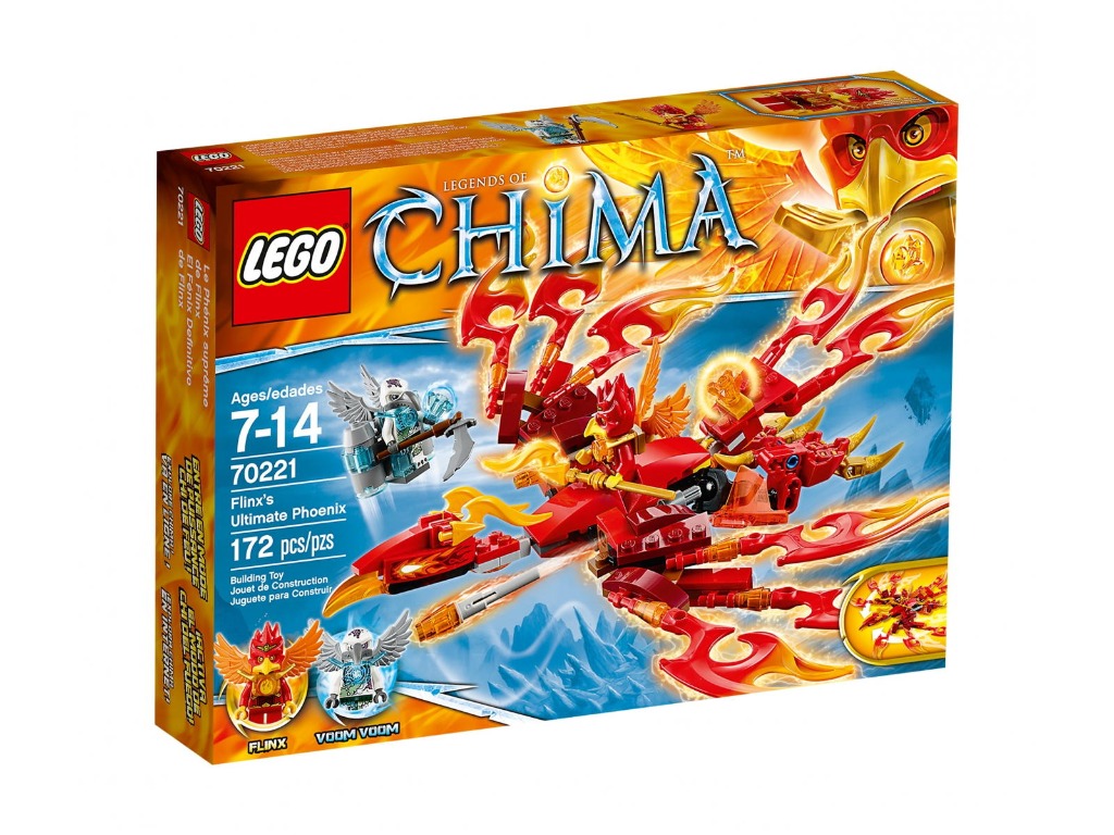 Lego Legends of Chima 70221 Flinxovo vozidlo Unikát 2015