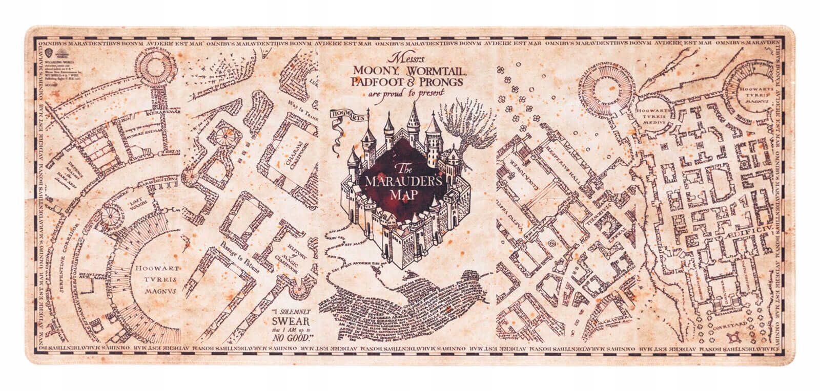 

Harry Potter Mapa Huncwotów podkładka pod myszkę