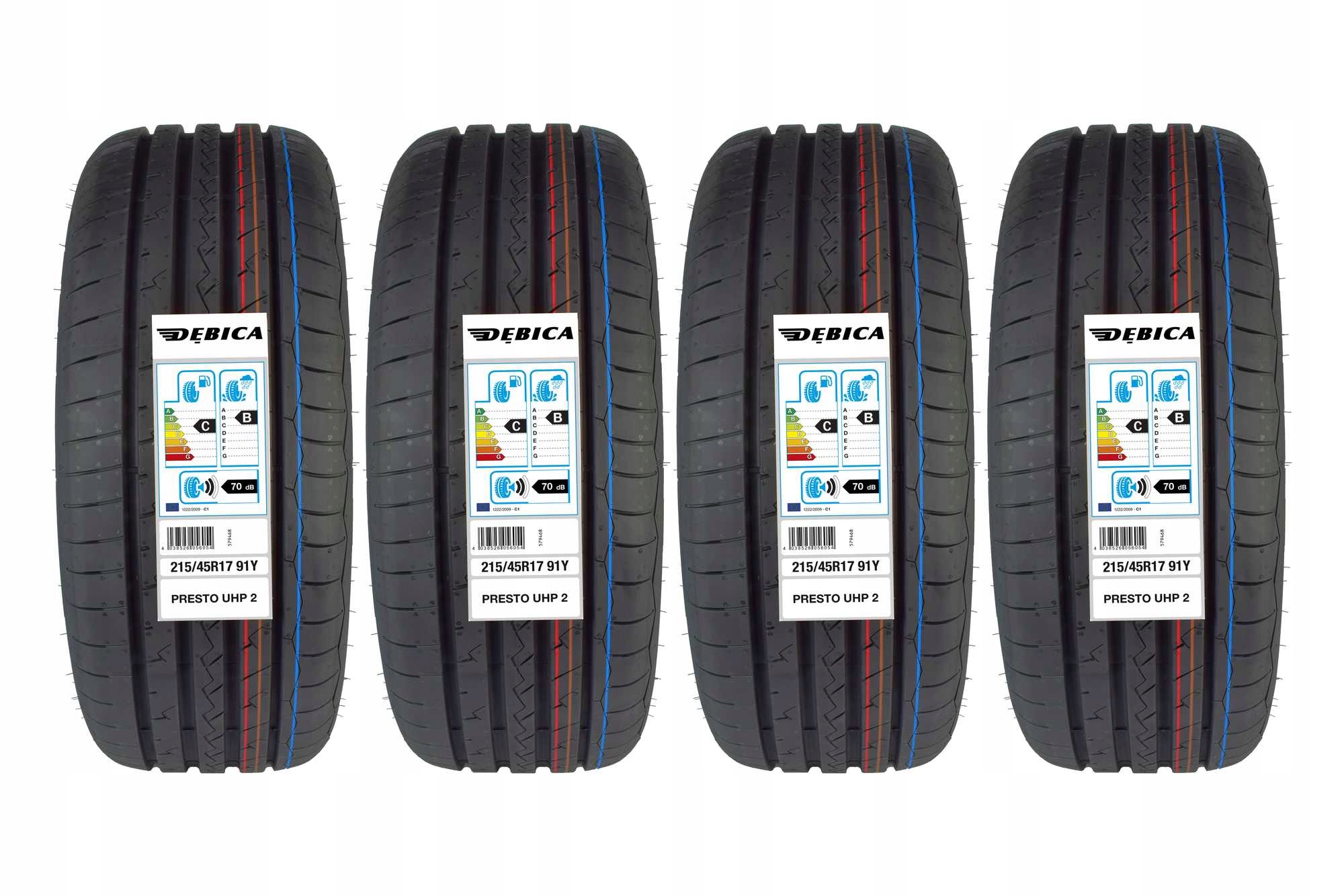 

Opona letnia 215/45R17 Dębica Presto Uhp 2
