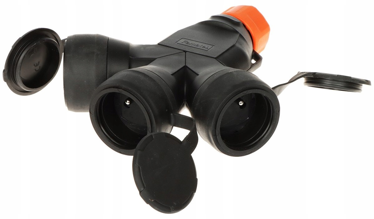 Trojitá Přenosná Zásuvka XF188G-EPN 250 V 16 A Famatel