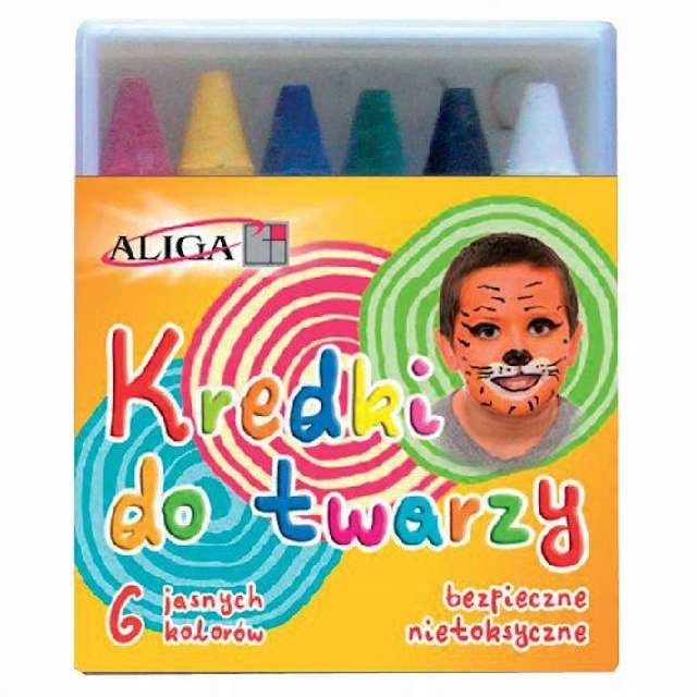

Kredki do malowania twarzy Kolorowe make up