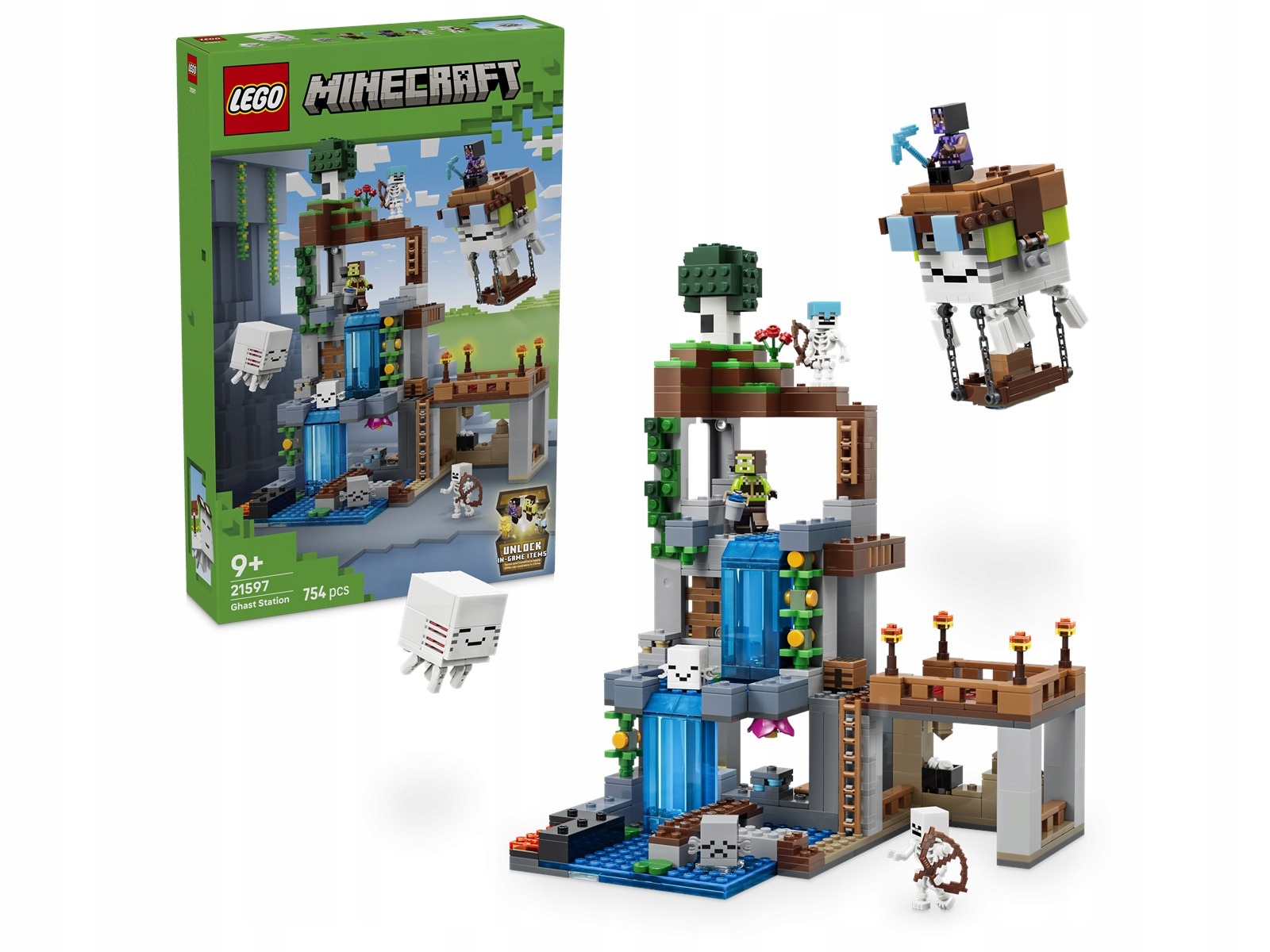 stavebnice Lego Minecraft 21597 Stanice Ghasta
