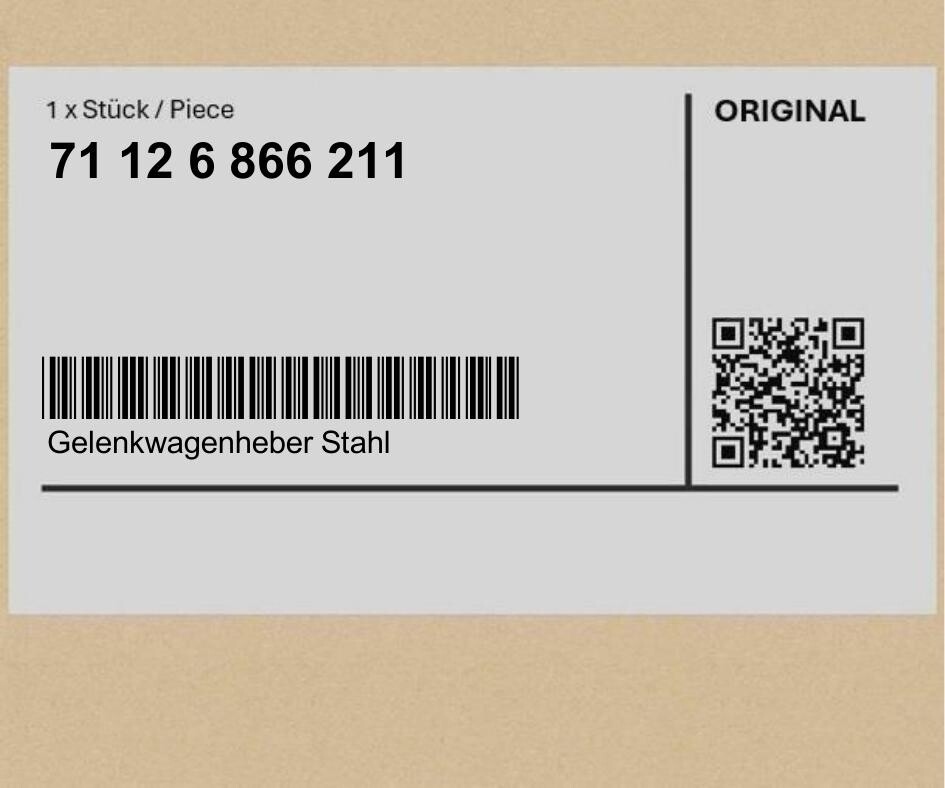 Przegub. podnośnik. samoch. ze stali BMW 2 F45 Active Tourer F45 Active Tou