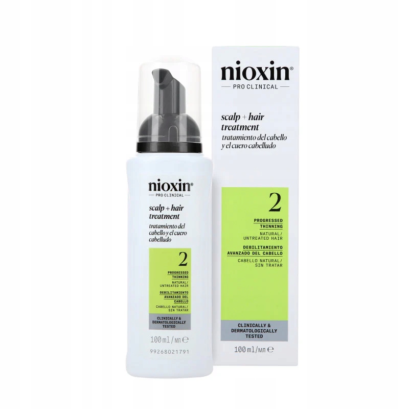 Nioxin Pro Clinical Scalp Treatment 2 ošetření 100 ml