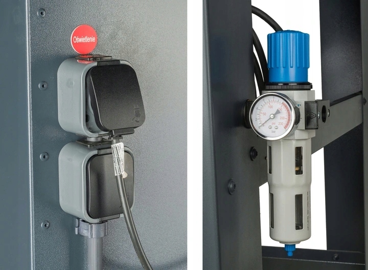 Piaskarka KABINOWA 900L Kabina Komora POLSKA Rodzaj kabinowa