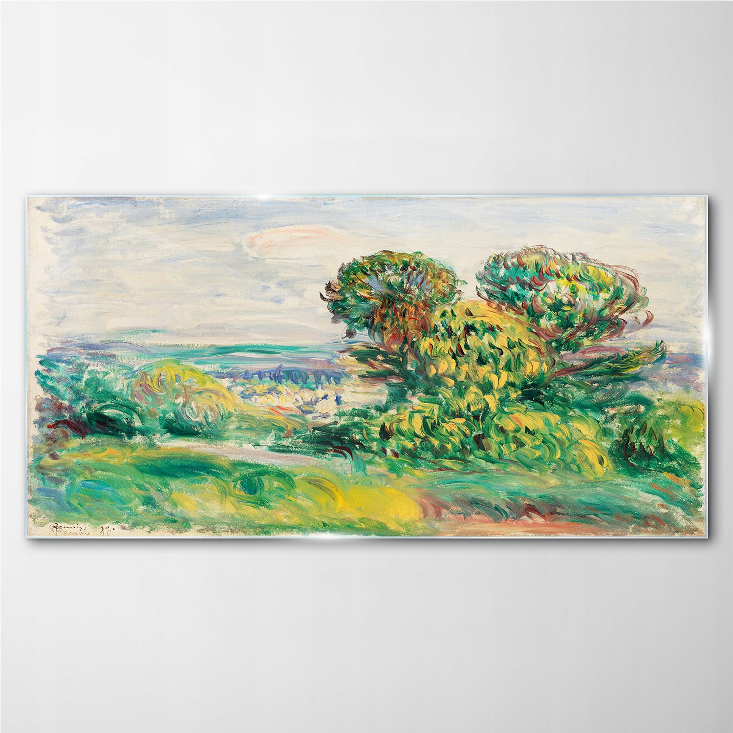 

Obraz szklany na ścianę Las krajobraz 140x70 cm