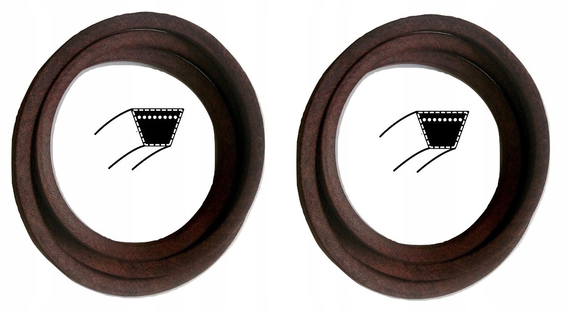 Jízdní pásy Mtd Bolens Gutbrod 754-0626 754-0499