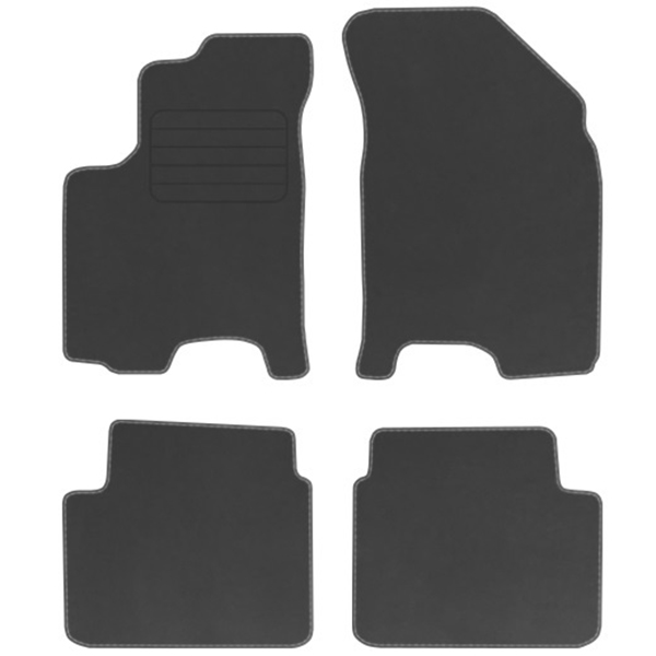 Chevrolet Aveo 06-11 Koberečky velur Comfort Grafit