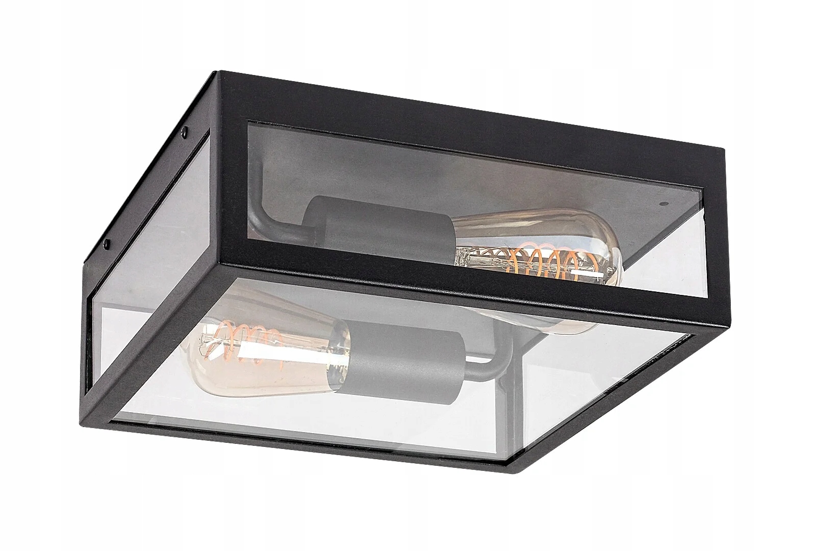 Vonkajšie stropné svietidlo 2xE27 Zaton, čierna matná 7070 Rabalux