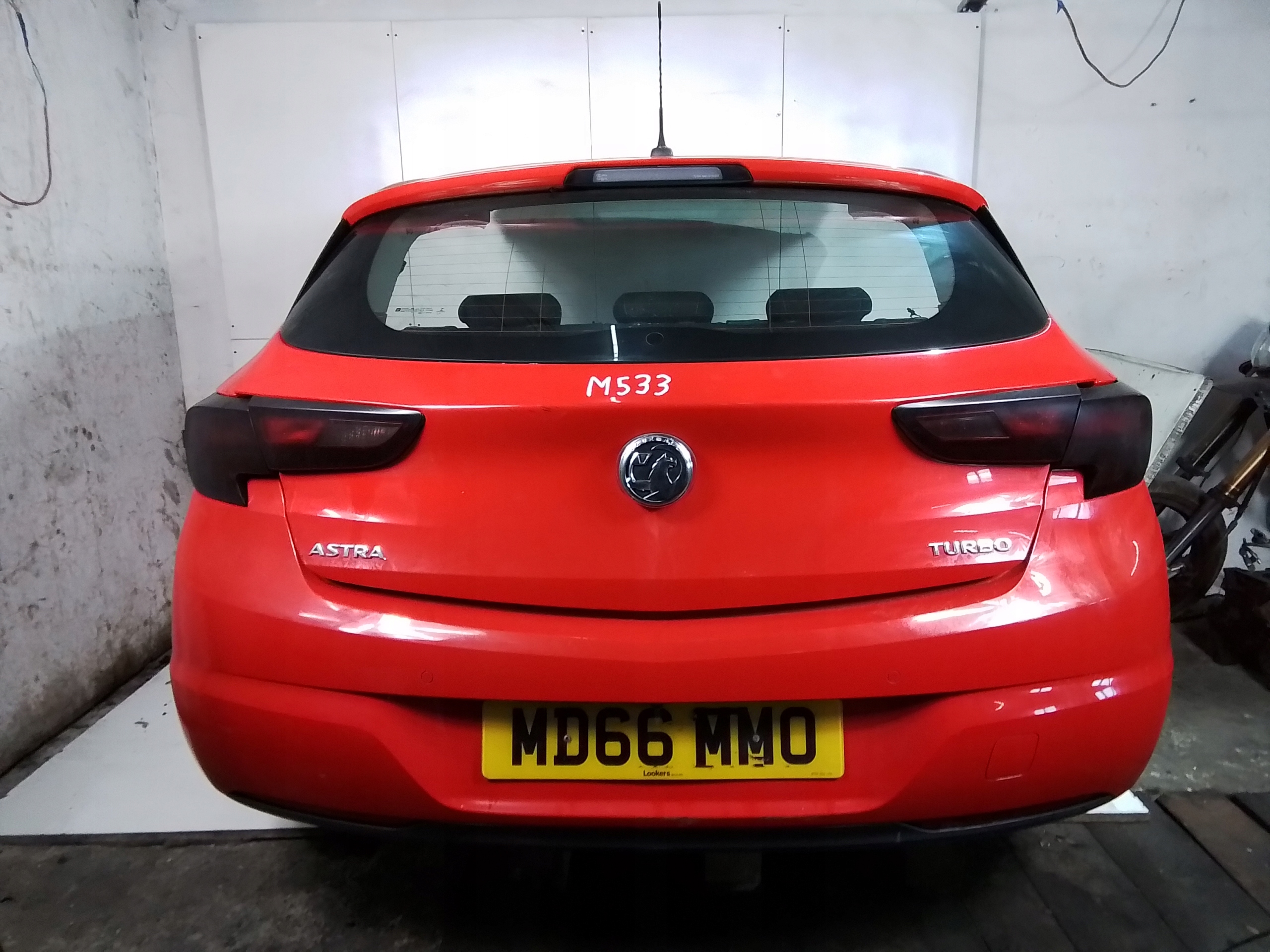 M533 ĆWIARTKA WANNA DUPA TYŁ OPEL ASTRA K Z50B HB 5D