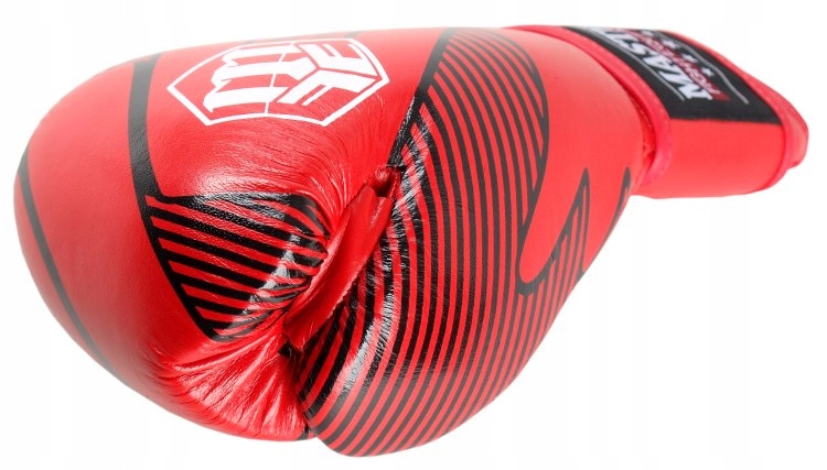 RĘKAWICE BOKSERSKIE SKÓRZANE MASTERS RBT-RED 12 OZ Marka Masters Fight Equipment