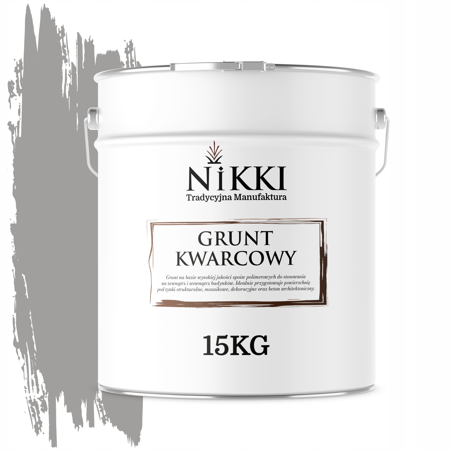 Křemenný Podklad Pod Silikonovou Omítku, Barva Šedá Platinová F264 15 Kg