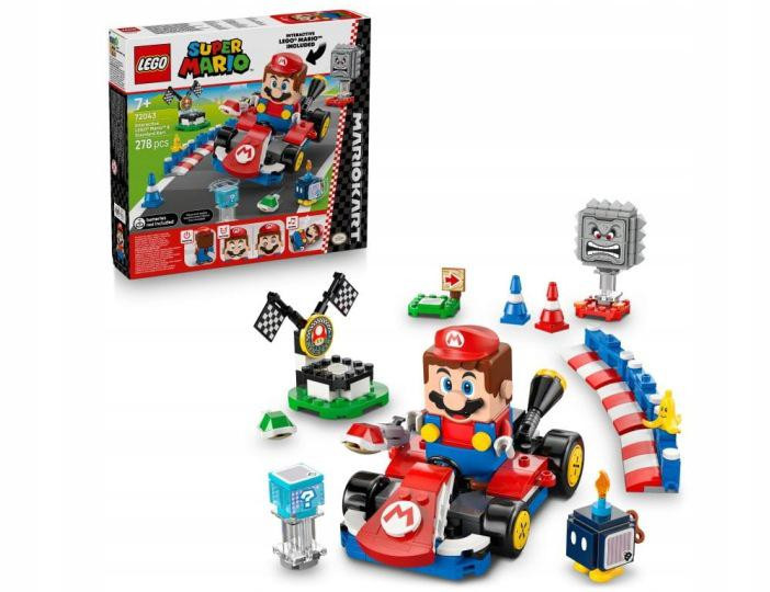 stavebnice Lego Mario 72043 Mario Kart Interaktivní figurka