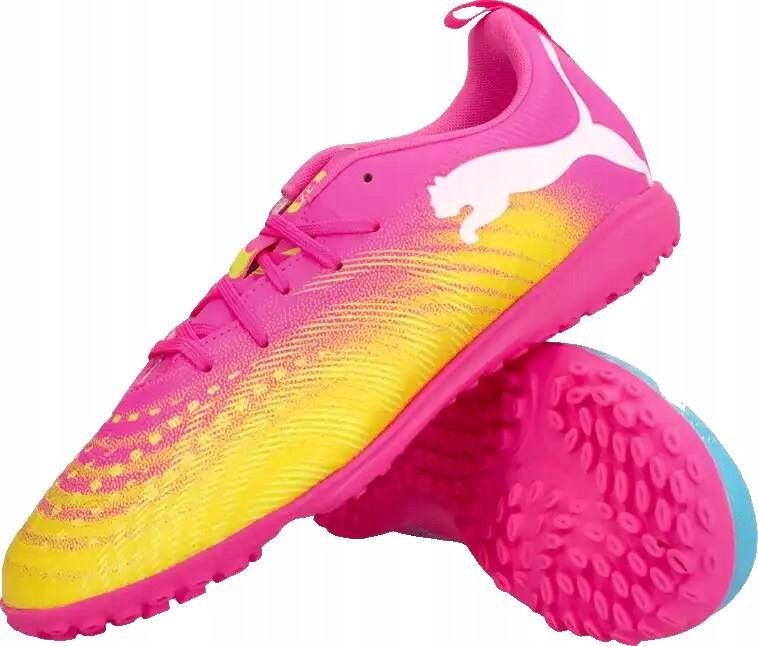 Dětské kopačky turfy Puma Future 9 Play Tt růžové