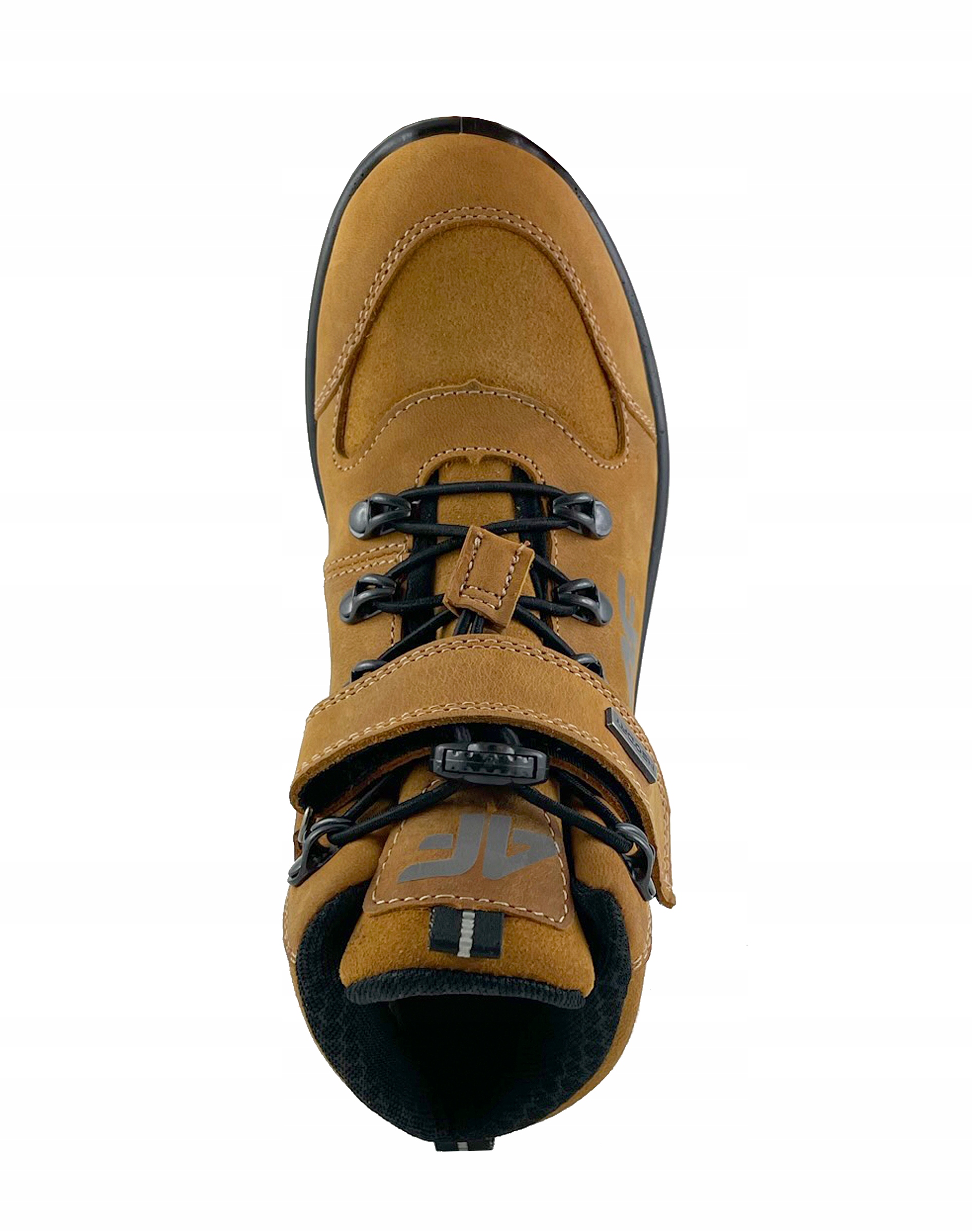 Buty dziecięce trekkingowe 4F SKÓRA JOB251 83S 32 Kolor beżowy