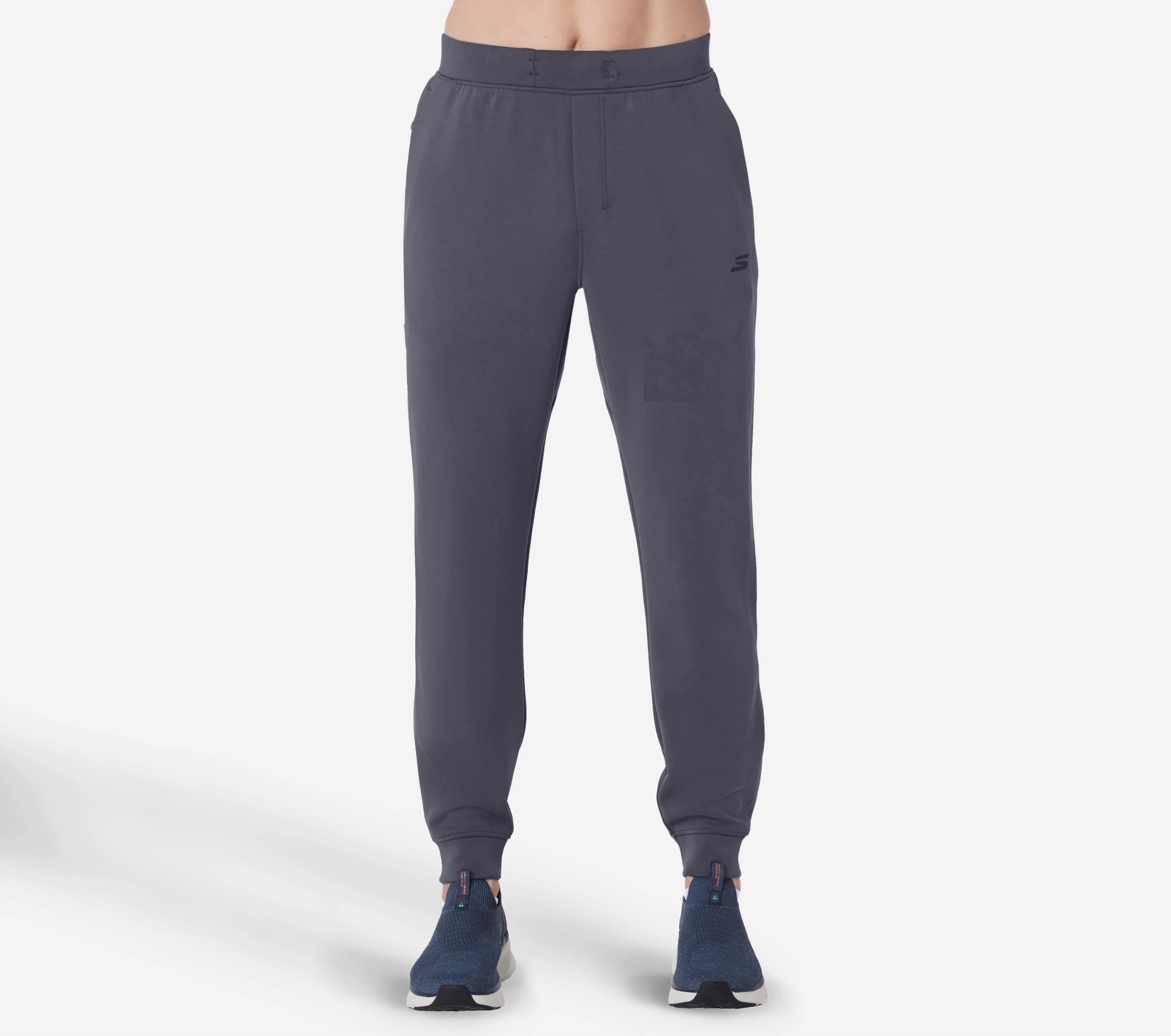 Pánské kalhoty Skechers Skechcloud Elevate Jogger grafitové PT272 Bkcc