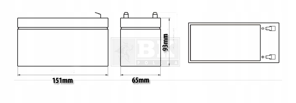 AKUMULATOR ŻELOWY ULTRACELL 12V 7AH ALARM UPS Producent Ultracell