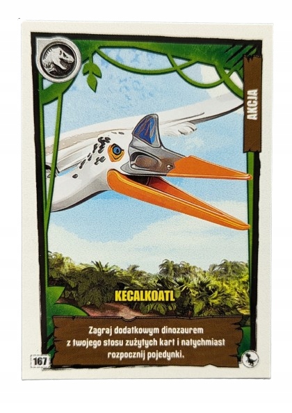 KARTA LEGO Jurassic World Seria 3 Numer 167