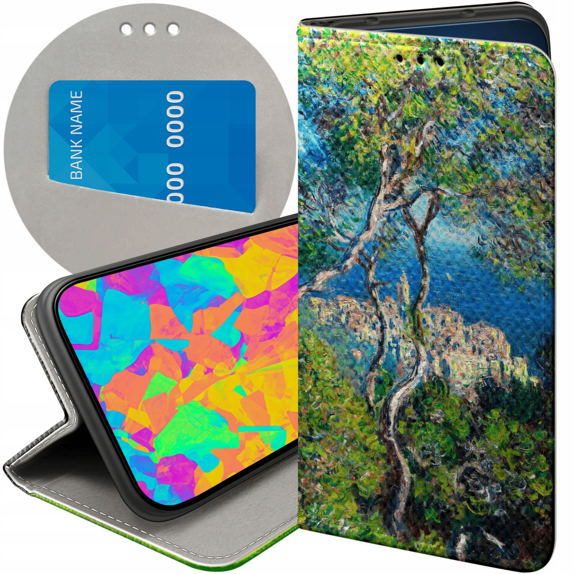 Etui Z Klapką Do Xiaomi Redmi 15 4G 5G Claude Monet Futerał Case