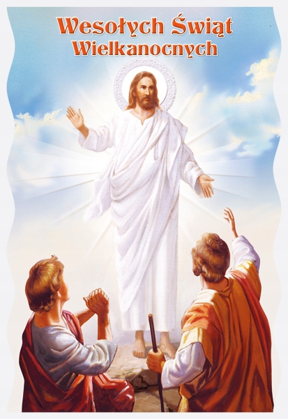 POCZTÓWKA KARTKA WIELKANOC WYCINANA ŚWIĘTA 9 SZT. Kod producenta PLW_WLRL