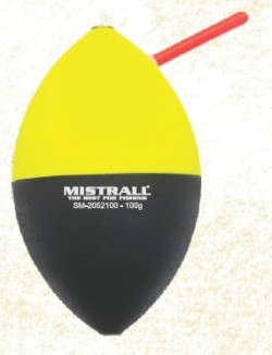 Mistrall Spławik Sumowy 650CF 100g yellow/black