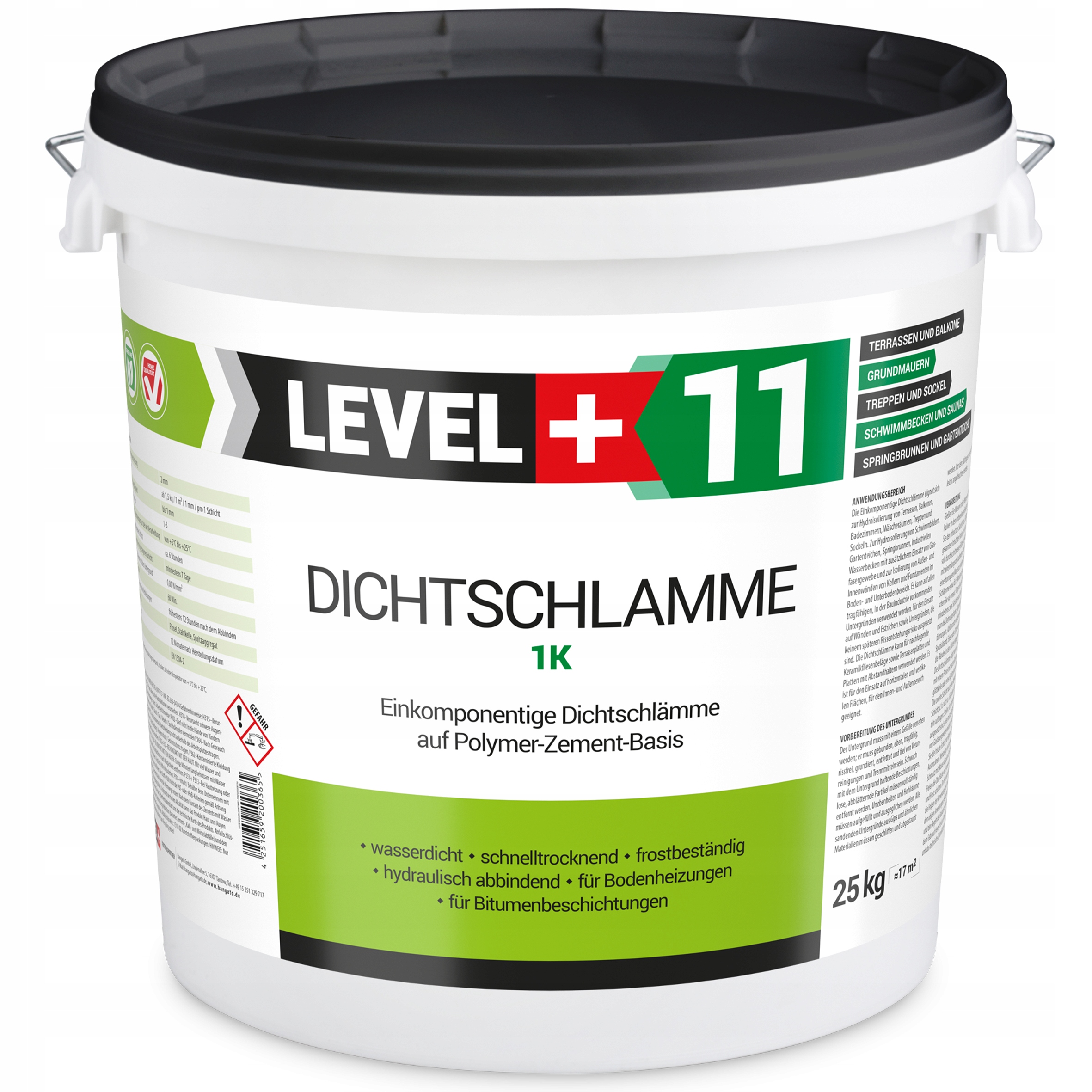 Sliz 1K Hydroizolace 25 kg Fólie Sklep Balkon