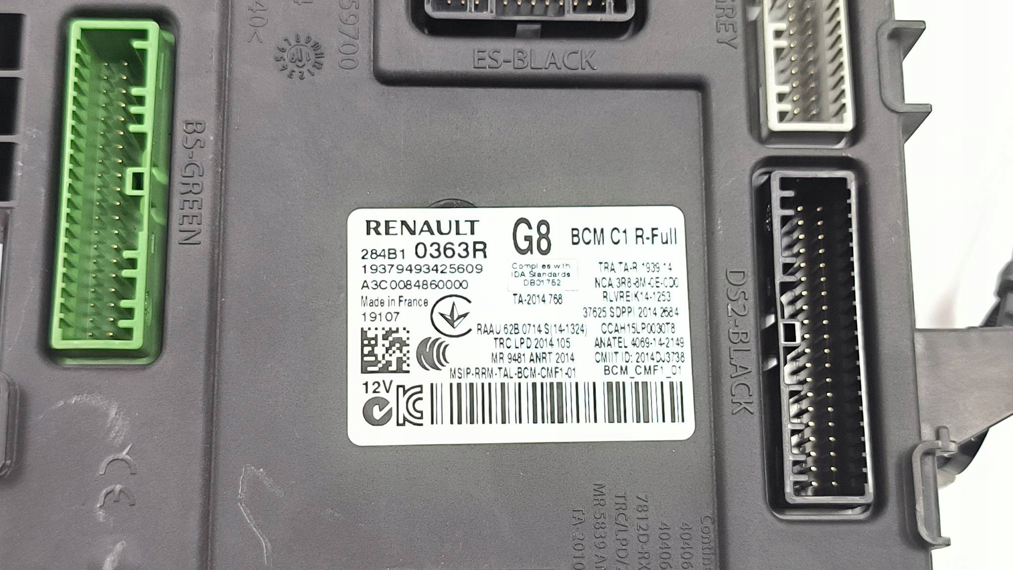 module BCM 284B10363R RENAULT GRAND SCENIC IV