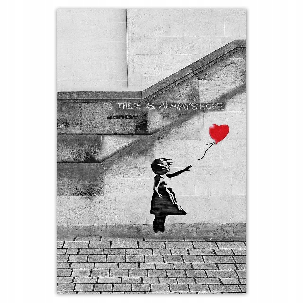 

Plakat 40x60 Banksy Dziewczynka Hope