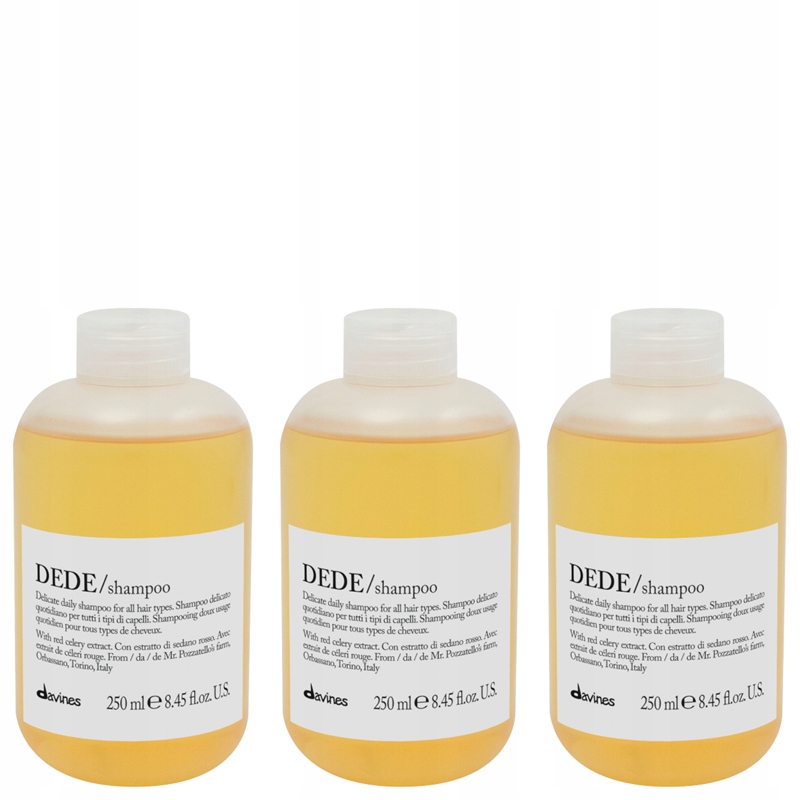 Davines Dede Šampon Hydratační Sada Na Vlasy 3X250