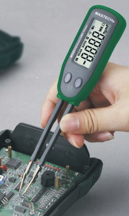 Miernik Mastech MS8910, multimetr pęsetowy