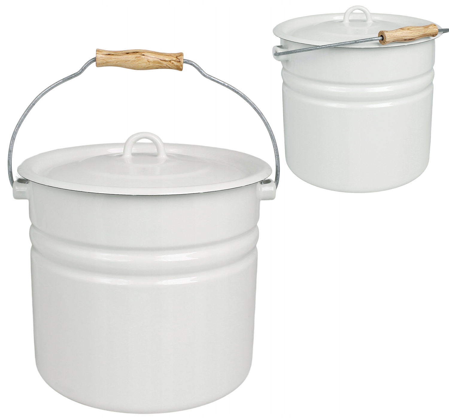 Nádoba Na Kompost Bio Kuchyňský Odpad 12 l na marinování, smaltovaná